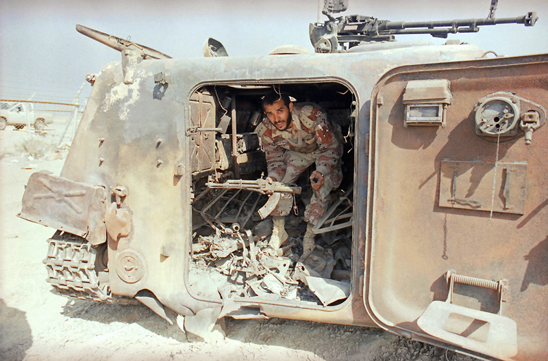 Illustration for article titled Saddam Strikes Back: Iraq's Failed Invasion Of A Saudi City During Desert Storm